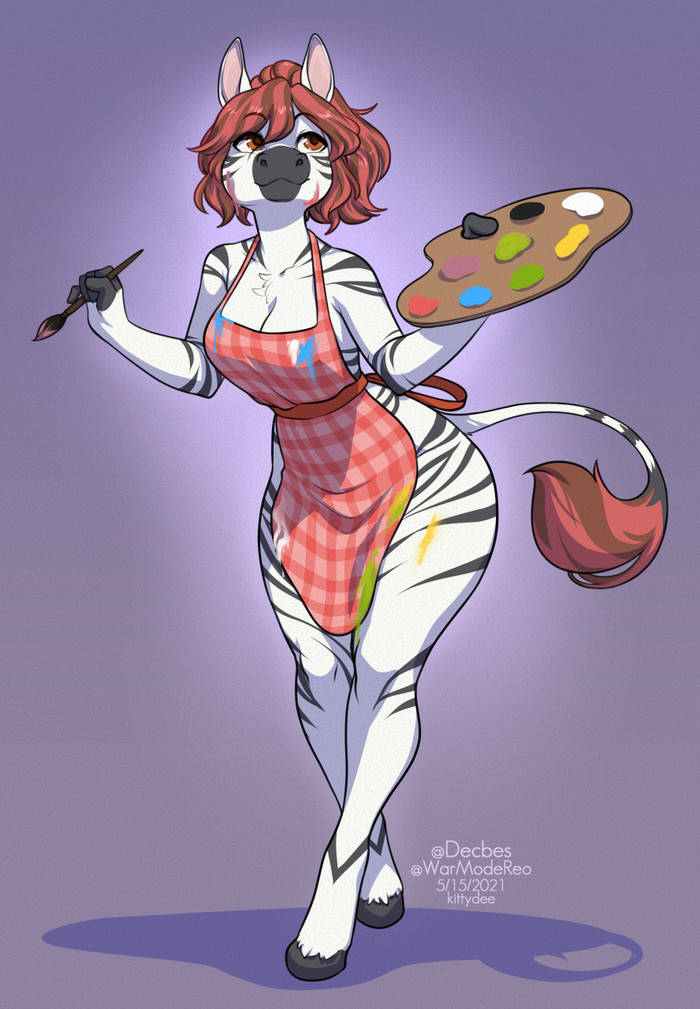  , , , Kittydee, Furry equidae, Furry Zebra